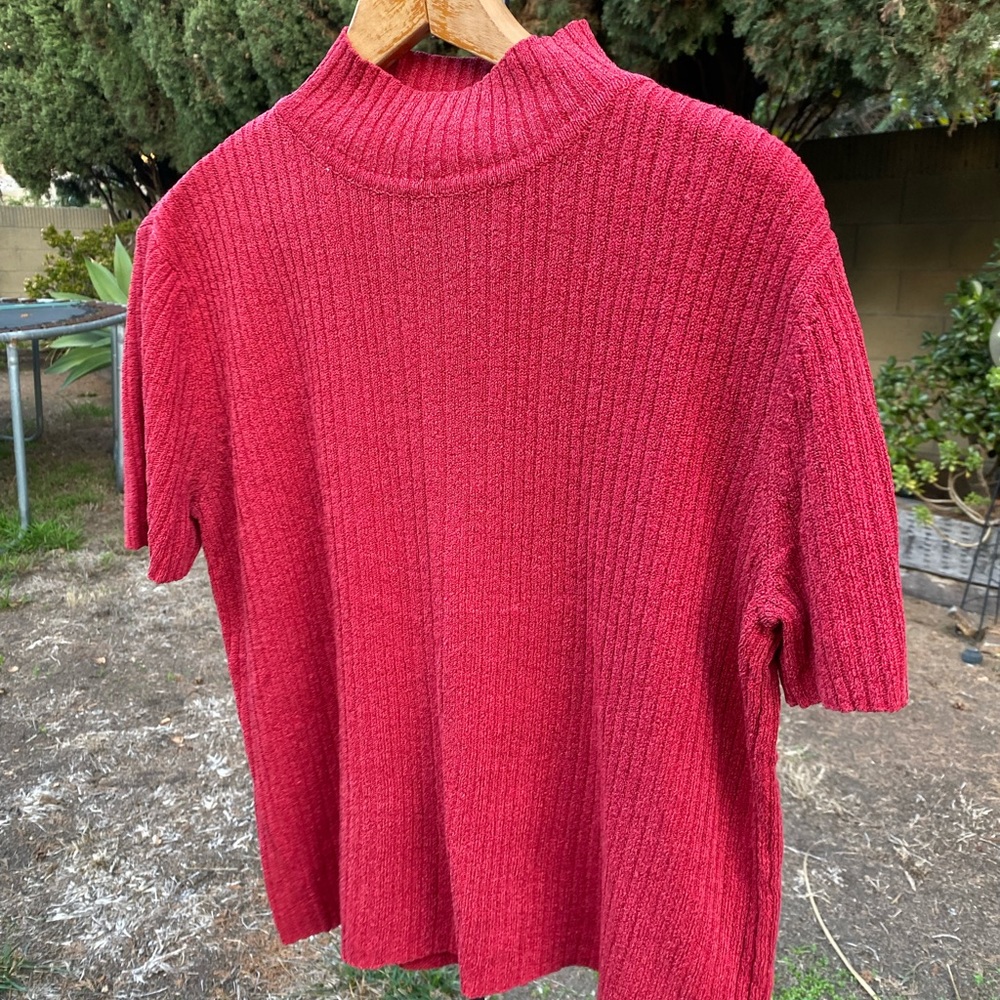 Red vintage top